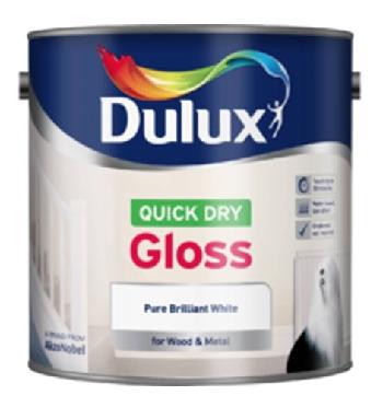 Dulux Quick Drying Gloss White 750ml
