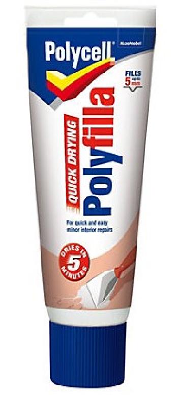 Polycell Polyfilla Ready Mix Q/D Tube 330g
